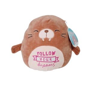 Squishmallow Official Kellytoys 8-inch Bindy the Walrus plush toy